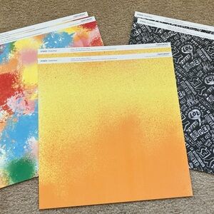 Close to My Heart x7280b “Fresh Paint” Pattern Paper